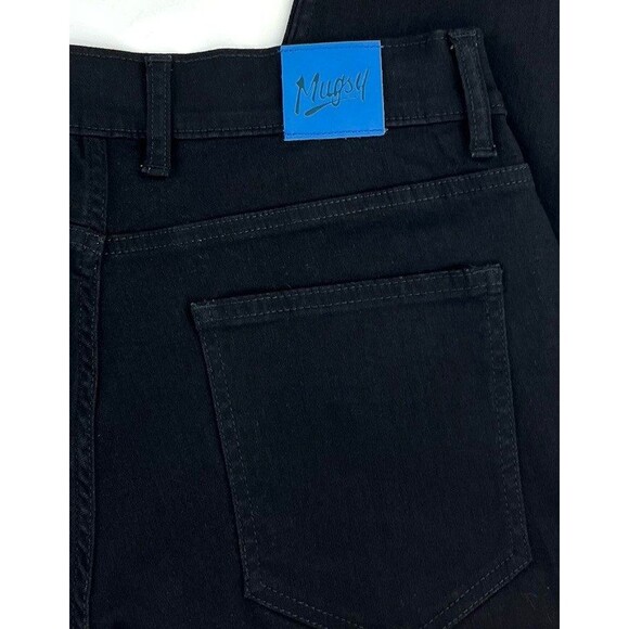 Mugsy Squid Inks Tapered Jeans Mens Size 32 x 28 Black Denim Stretch FLX3NTSQ - Picture 4 of 10